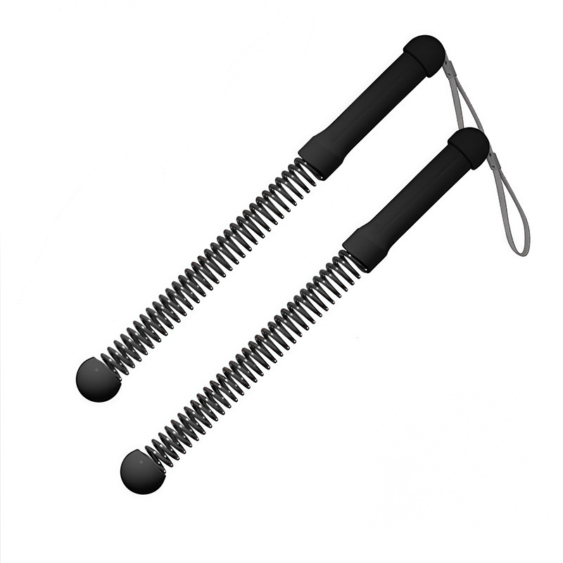 Home Gym Workout Equipment - 調整可能な重量コードレスバトルロープ 4mm厚スプリングTPRハンドル 44CM 全身ワークアウトフィットネス機器 ホームジム用