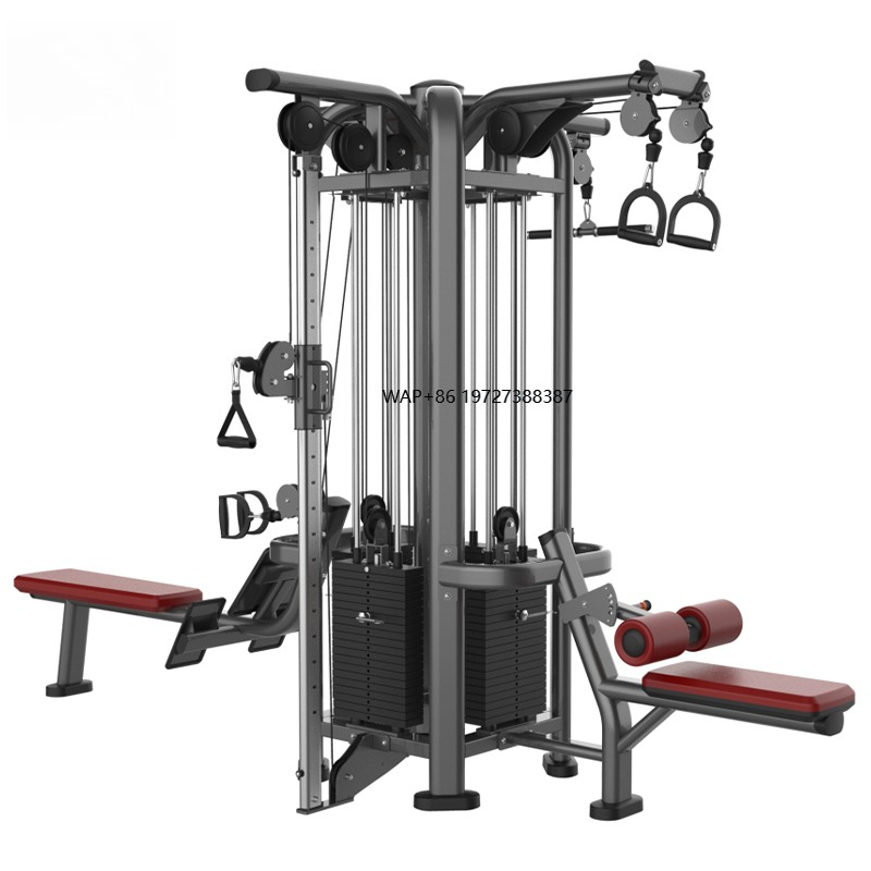 Home Gym Workout Equipment - 多機能マルチステーションスチール製筋力トレーニング器具ホームジム全身ワークアウトマシン