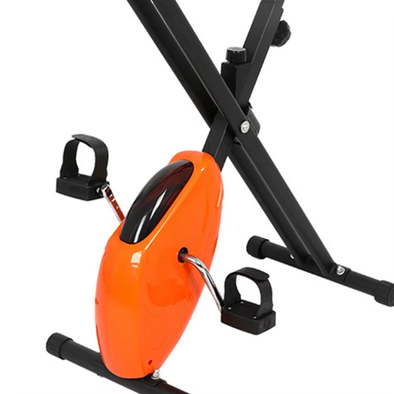 Home Gym Workout Equipment - 家庭用折りたたみ式ステーショナリーバイク、ベルト駆動式室内エクササイズバイク、ワークアウト用ジム機器
