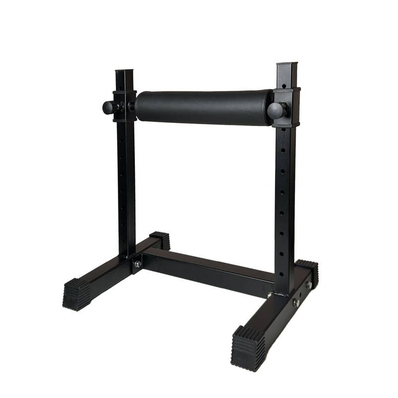 Home Gym Workout Equipment - 調整可能なシングルレッグスクワットスタンド - 脚の筋力トレーニングとフィットネス機器のホームジムワークアウトのためのアップグレードされた分割型デザイン
