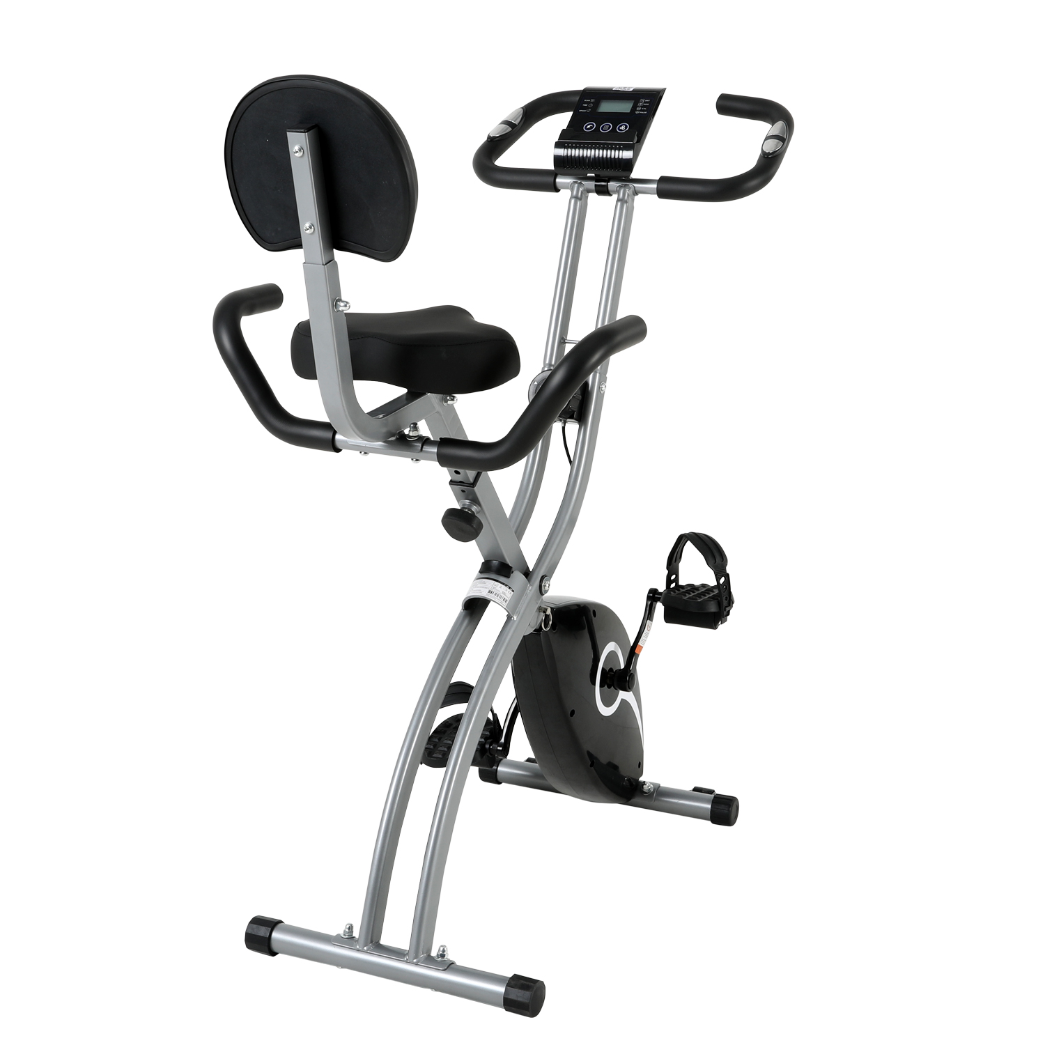 Home Gym Bike - スチール製折りたたみ式屋内エクササイズスピンバイク、家庭用フィットネスやジム機器の使用に適しており、耐久性のための頑丈な素材を使用