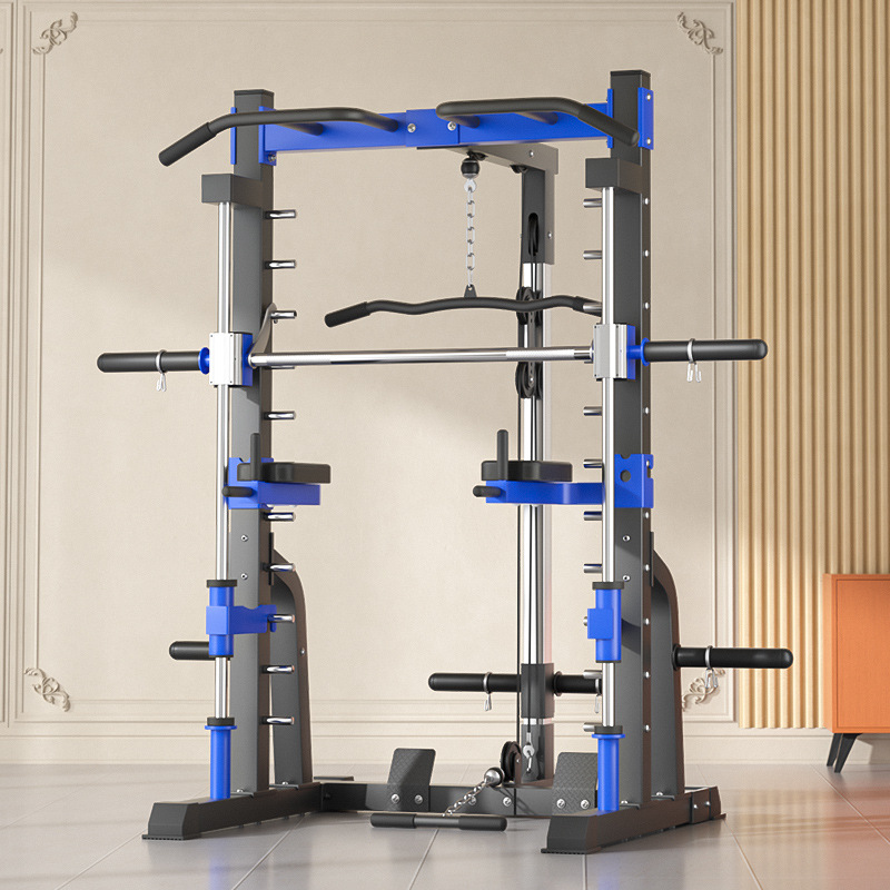 Home Gym Weight Machine - 多機能ホーム総合トレーニング機器 ガントリーフレーム バードスクワット ベンチプレスフレーム 統合フィットネス