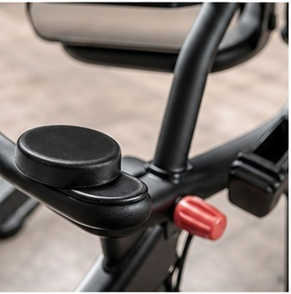 Home Gym Installation - エクササイズ用、固定式フィットネスバイク、自転車、家庭用ジムでの使用に最適な、回転式バイクのハンドルバー用クッション、肘当てパッド。取り付けが簡単。関節を保護。