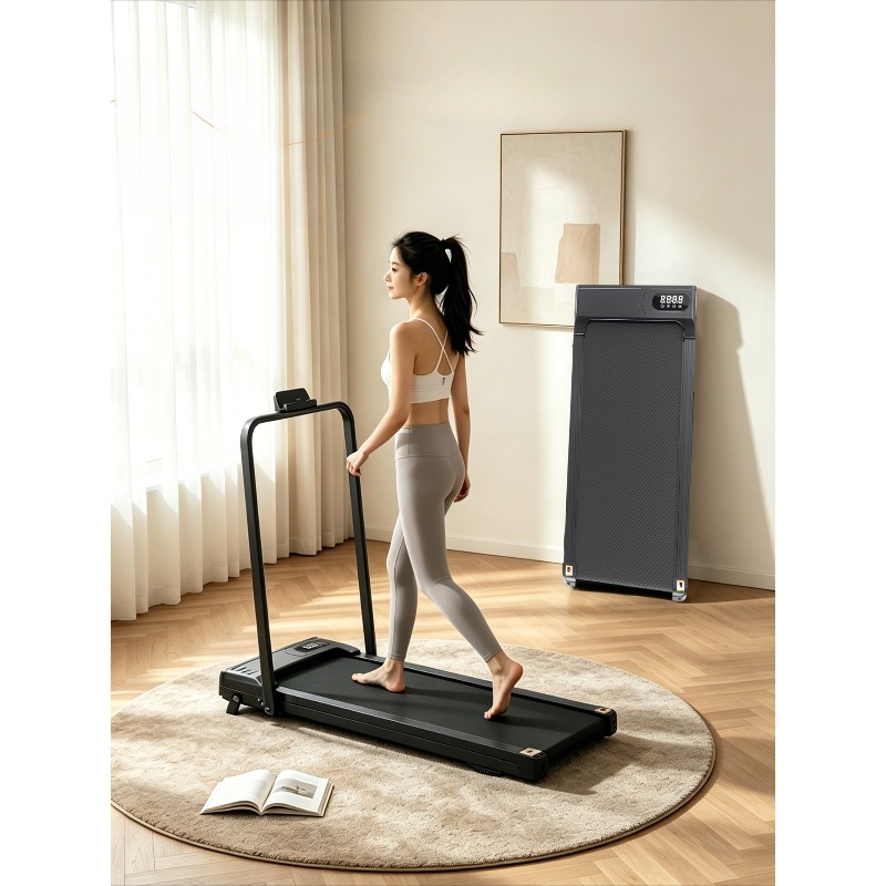コンパクトな電動トレッドミル、静音で衝撃吸収性があり、自宅や - Home Gym Yes Or No のレビューと価格