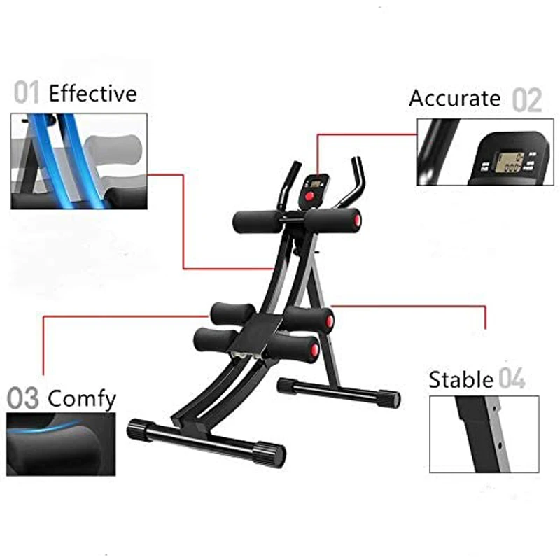 コア＆腹部トレーナー ABワークアウトマシン ホームジム 筋 - Home Gym Workout Equipment のレビューと価格