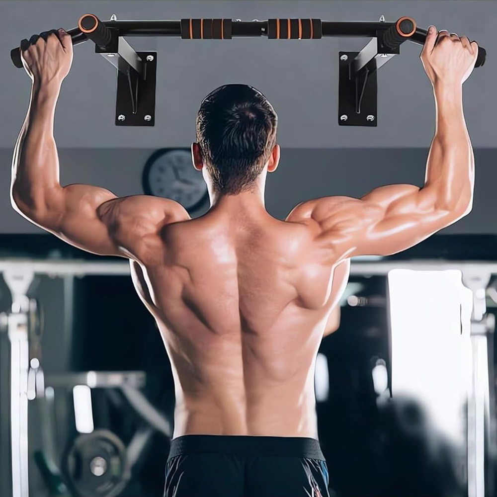 調整可能なスチールフレームバー ホームジム エクササイズ 筋 - Home Gym Upper Body Workout のレビューと価格