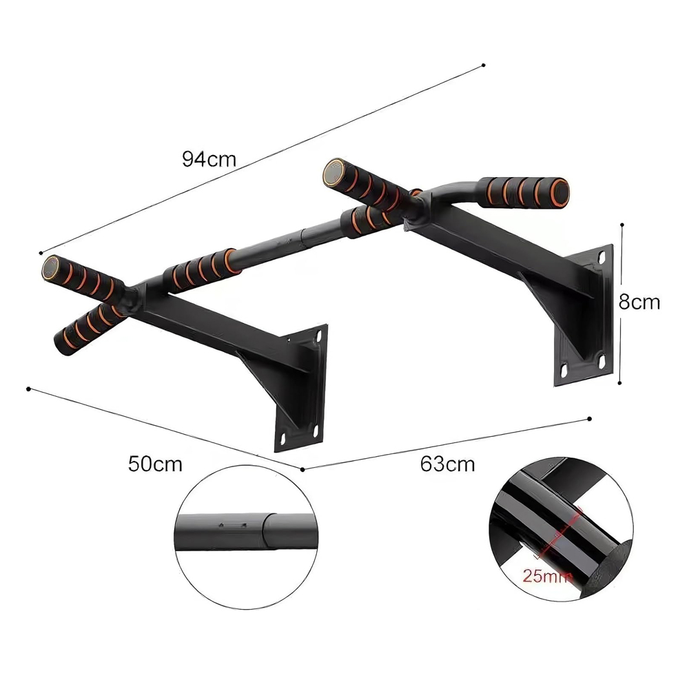 調整可能なスチールフレームバー ホームジム エクササイズ 筋 - Home Gym Upper Body Workout のレビューと価格