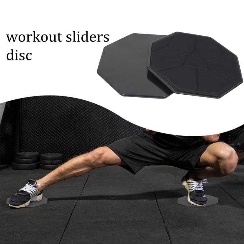 エクササイズスライダー腹部コア筋力トレーニング両面八角形エク - Gliding Disc Slider のレビューと価格
