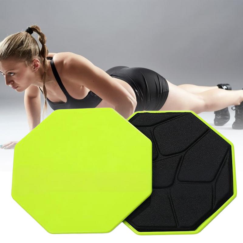 エクササイズスライダー腹部コア筋力トレーニング両面八角形エク - Gliding Disc Slider のレビューと価格