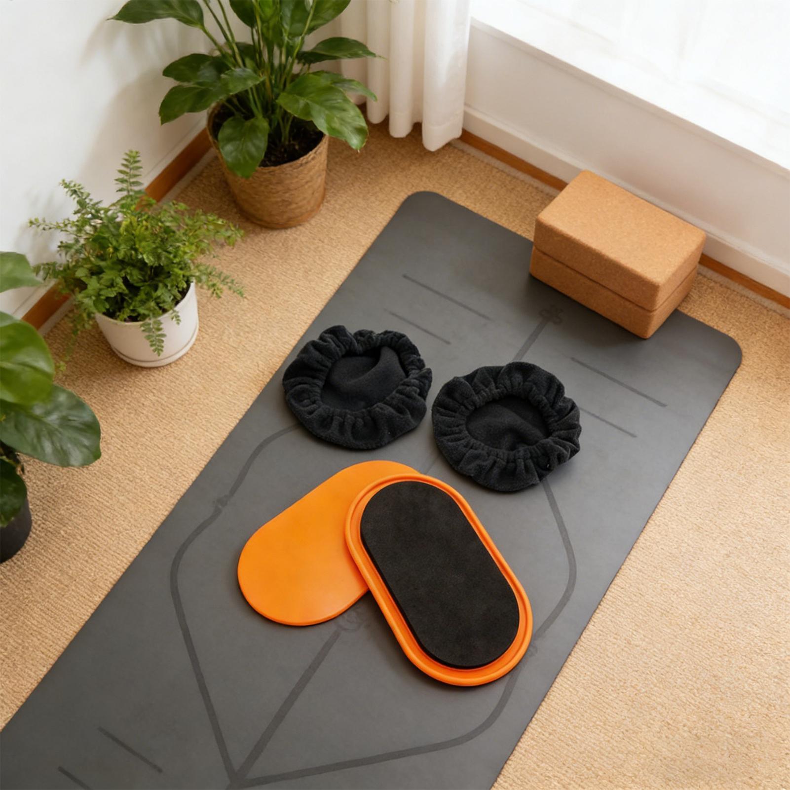 ワークアウトスライダーディスク楕円形フィットネススライディン - Home Gym Workout Equipment のレビューと価格