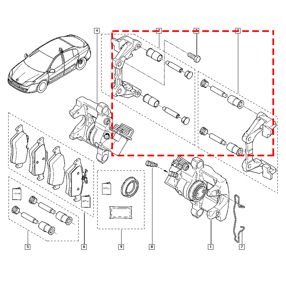 BMW 3シリーズ F30 2011-2019用 フロントブ - Gliding Disc Slider のレビューと価格