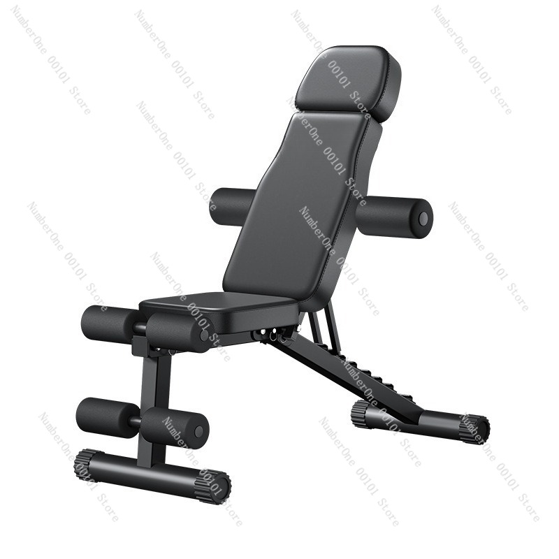 ダンベルフィットネスチェア、多機能折りたたみ式ワークアウトベ - Home Gym Workout Equipment のレビューと価格