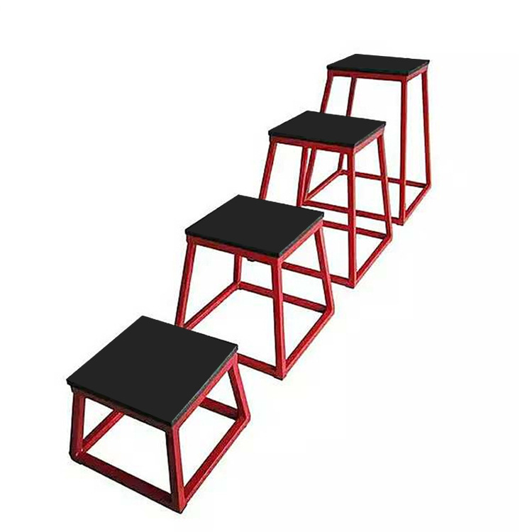 ジムフィットネス機器 スチール製ジャンプエクササイズセット  - Plyo Box Set のレビューと価格