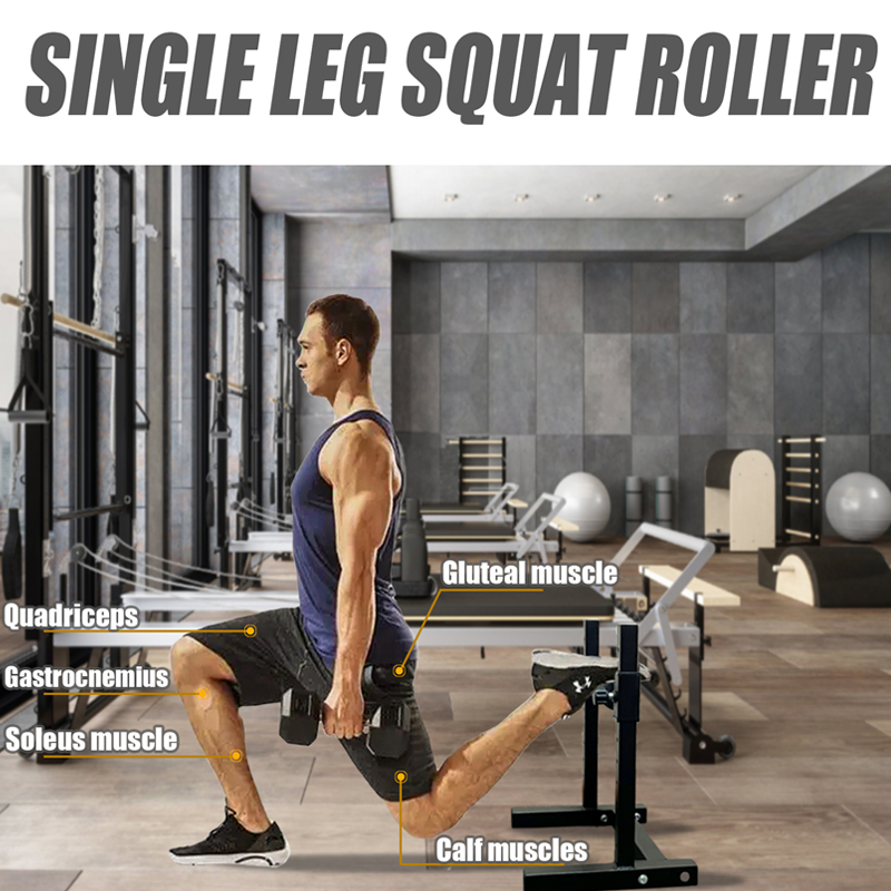 調整可能なシングルレッグスクワットスタンド - 脚の筋力トレ - Home Gym Workout Equipment のレビューと価格