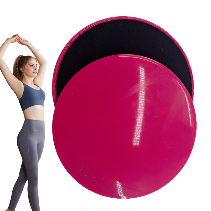 2 両面フィットネスピラティスグライディングディスクコアスラ - Gliding Disc Slider のレビューと価格