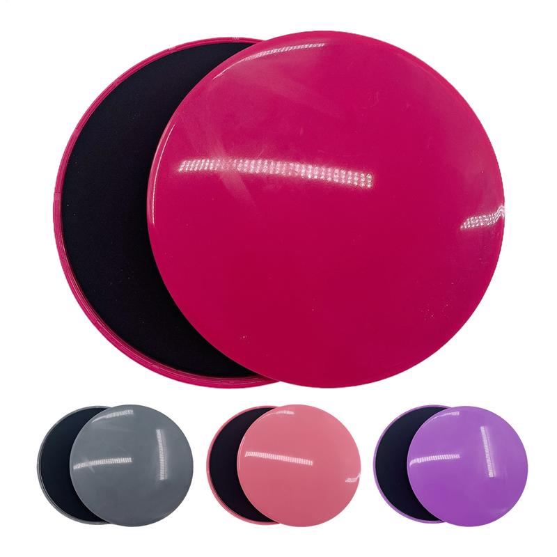 2 両面フィットネスピラティスグライディングディスクコアスラ - Gliding Disc Slider のレビューと価格