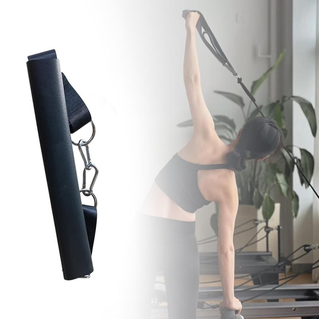 ピラティス用フットストラップ、長めのヨガストラップ、綿素材、 - Home Gym Installation のレビューと価格