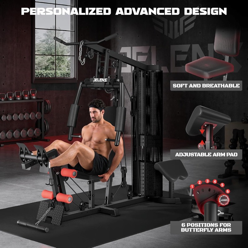 JELENS ホームジム、多機能H11ホームジム機器、150 - Home Gym Workout Equipment のレビューと価格