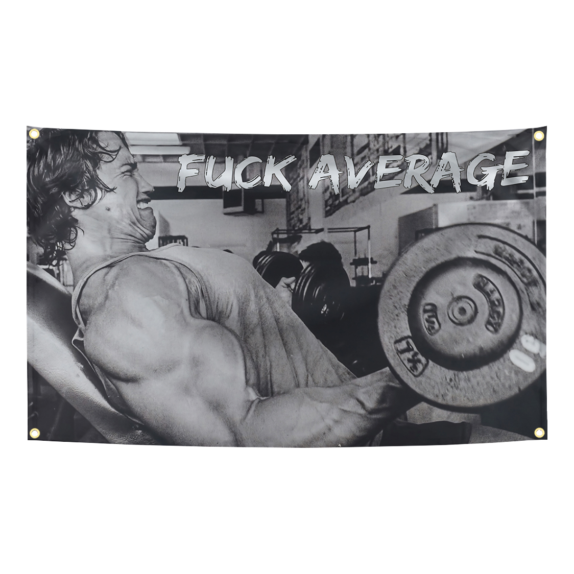 90x150cmのジム用モチベーションバナー。トレーニングを - Home Gym Yes Or No のレビューと価格