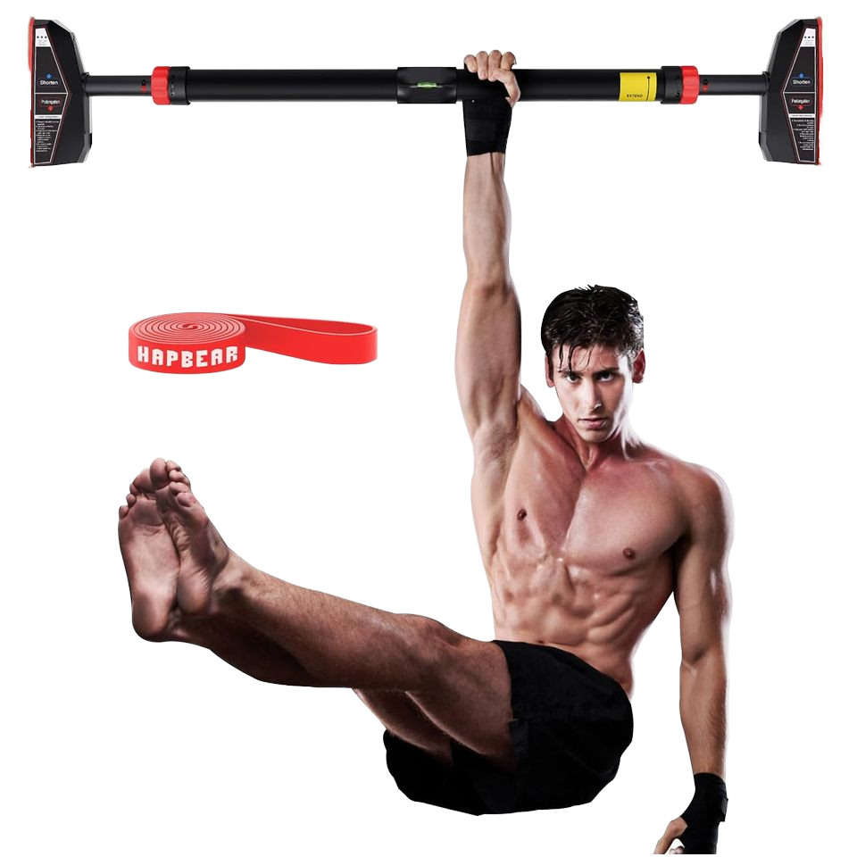 幅調整可能なホームジム用水平懸垂バー、滑り止め加工のドア枠ト - Home Gym Upper Body Workout のレビューと価格