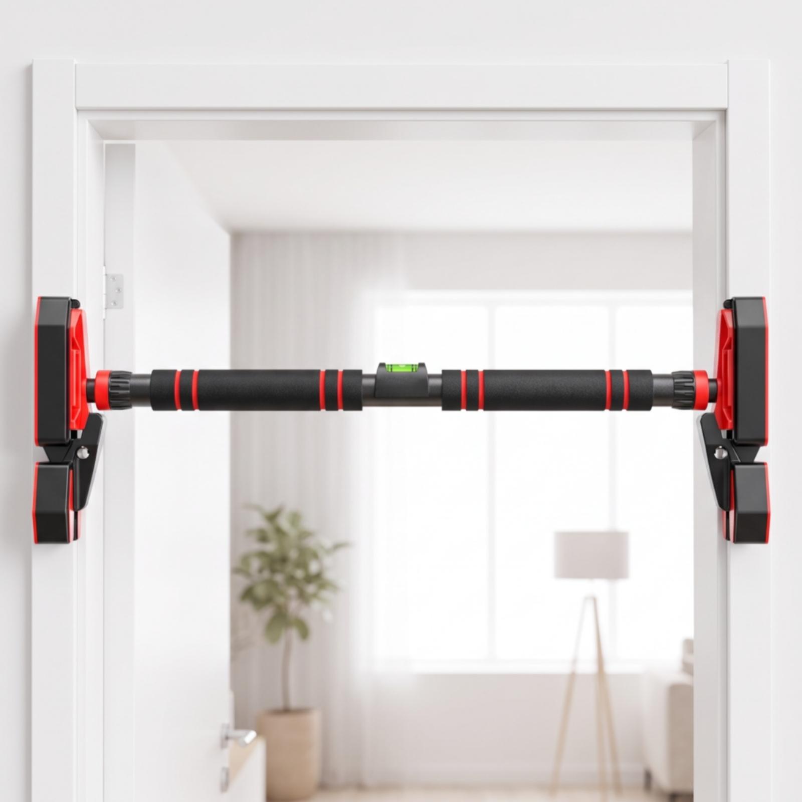 壁掛け式プルアップバー。頑丈なスチール製で、自宅での筋力トレ - Home Gym Upper Body Workout のレビューと価格
