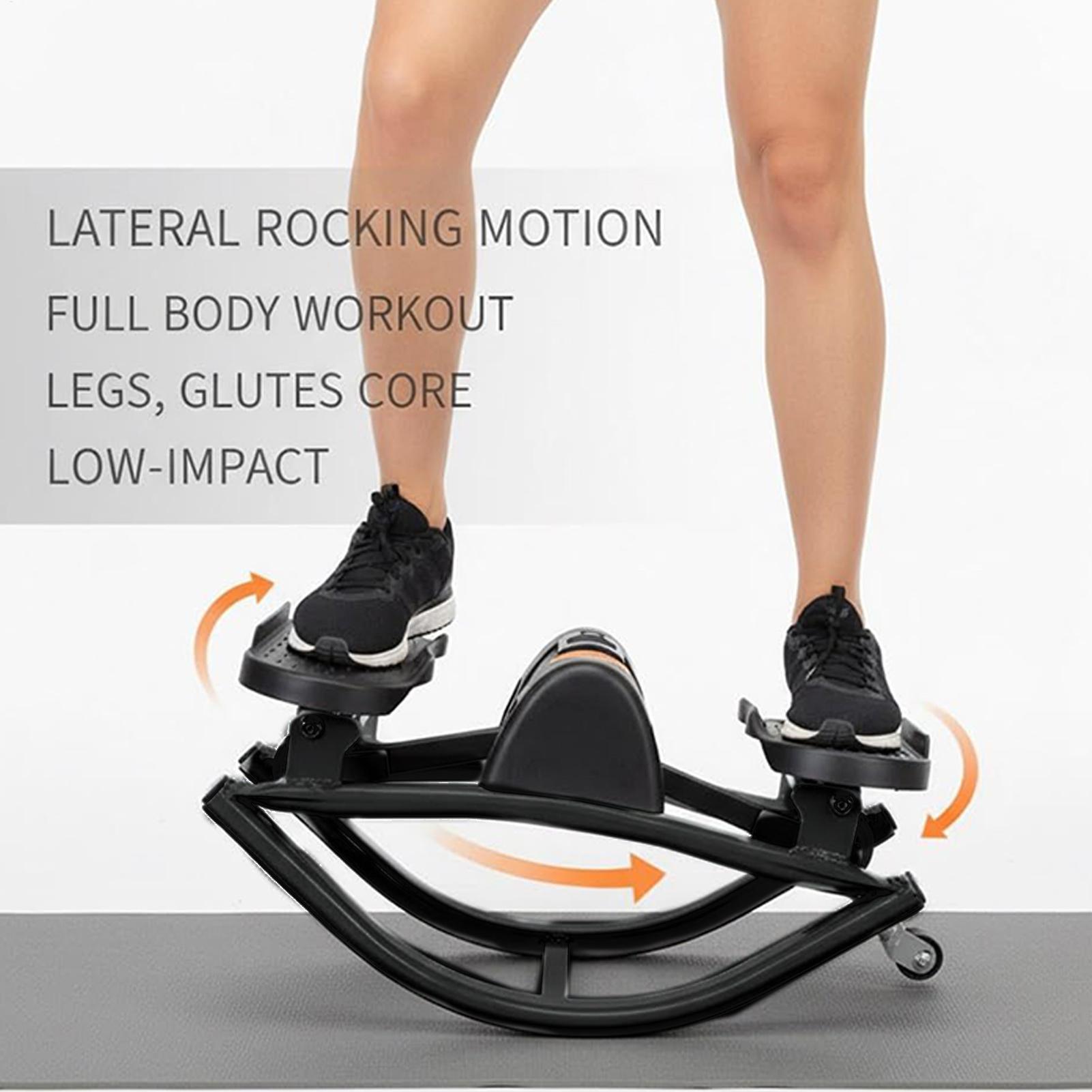 ロックステッパー運動器具 ポータブル 静音 ラテラルステッパ - Home Gym System のレビューと価格