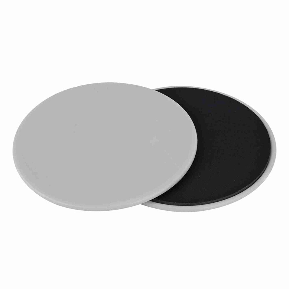 2個入り、多用途に使える両面式エクササイズ用スライディングデ - Gliding Disc Slider のレビューと価格
