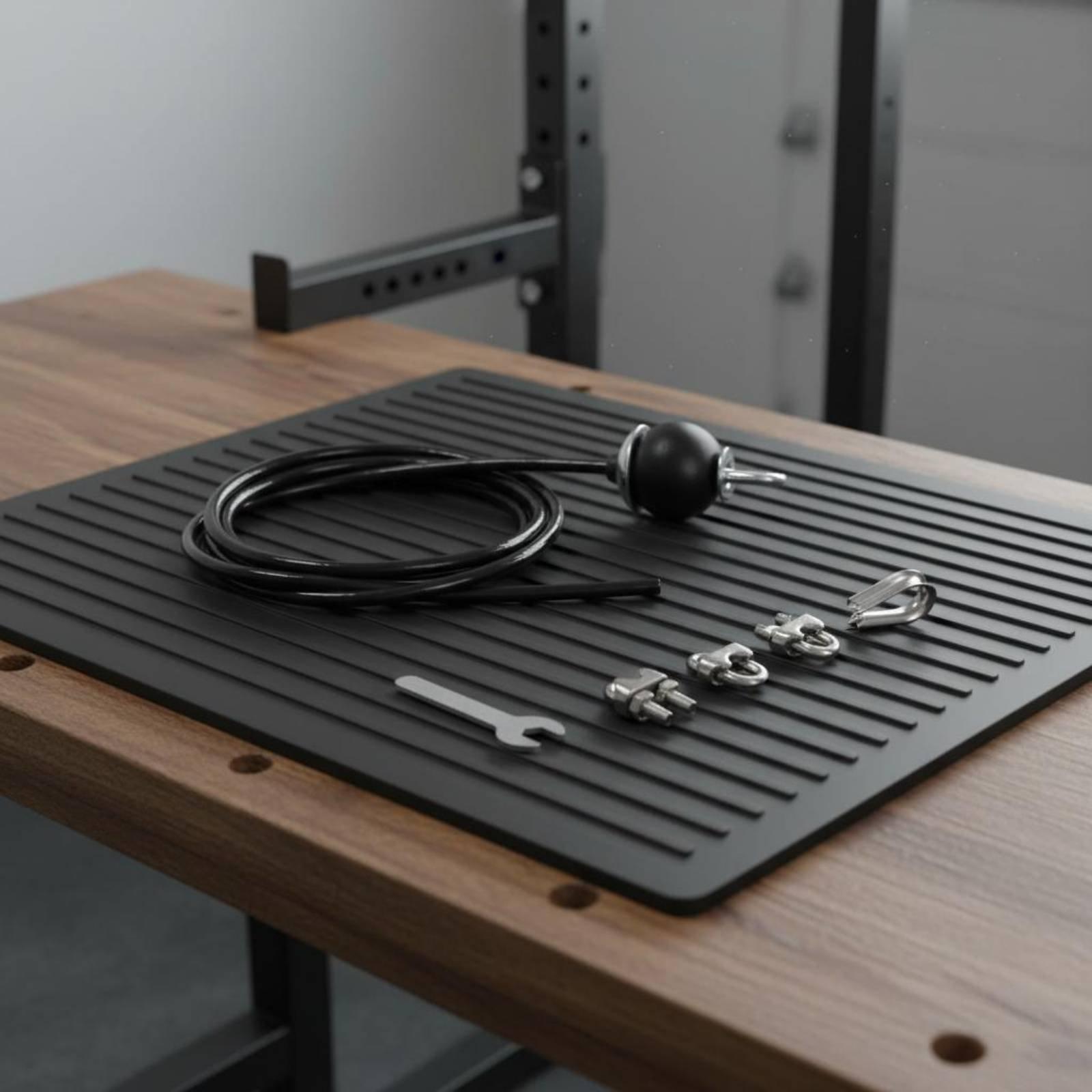 プーリーケーブル調整可能なスチールコードフィットネス交換用コ - Home Gym System のレビューと価格
